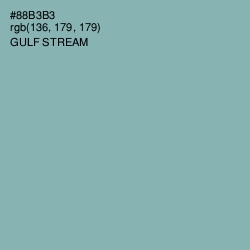 #88B3B3 - Gulf Stream Color Image